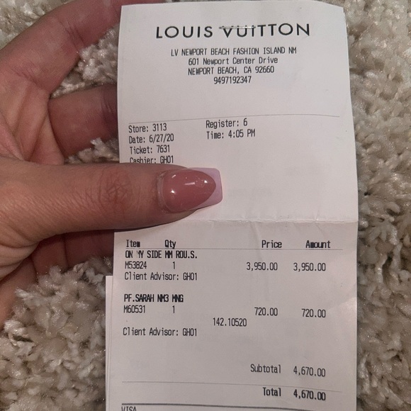 Authentic Louis Vuitton Purse On My Side - Picture 2 of 7